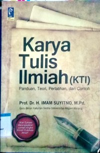 Image of Karya Tulis Ilmiah (KTI)