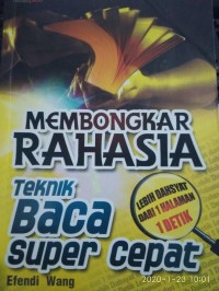 Image of Membongkar Rahasia Teknik Baca Super Cepat