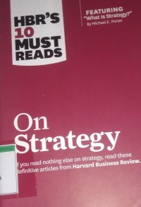 Image of HBR'S 10 must reads on strategy