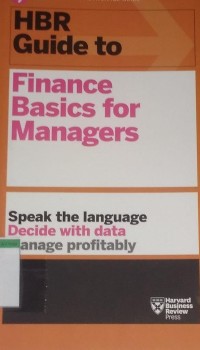 Image of HBR guide to finance basics for managers