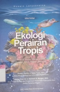 Image of Ekologi perairan tropis : prinsip dasar pengelolaan sumber daya hayati perairan