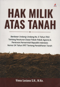 Image of Hak milik atas tanah