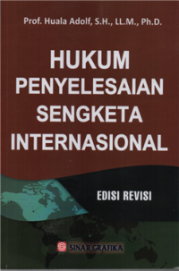 Image of Hukum Penyelesaian Sengketa Internasional