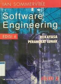 Image of SOFTWARE ENGINEERING REKAYASA PERANGKAT LUNAK EDISI 6 JILID 1