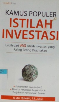 Image of Kamus Populer Istilah  Investasi