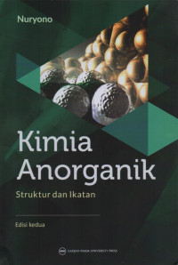 Image of Kimia anorganik struktur dan ikatan ed.2