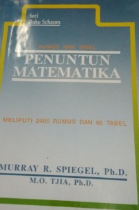 Image of Rumus dan Tabel Penuntun Matematika