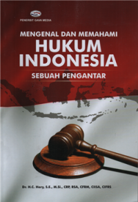 Image of Mengenal dan Memahami Hukum Indonesia Sebuah Pengantar