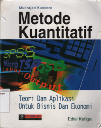 Image of Metode kuantitatif