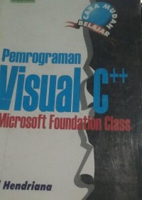 Image of Pemograman Visual C++ Microsoft Foundation Class
