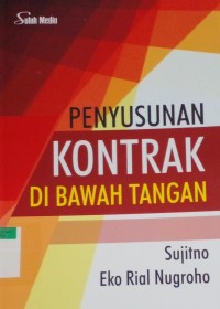Image of Penyusunan kontrak di bawah tangan