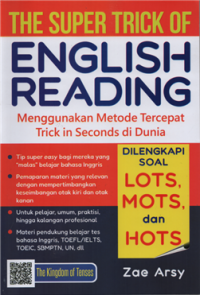 Image of The super trick of english reading menggunakan metode tercepat trick in seconds di dunia