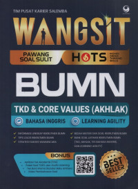 Image of Wangsit pawang soal sulit BUMN TKD & Core values (Akhak) bahasa inggris learning agility
