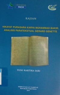 Image of Kajian hikayat purasara karya Muhammad Bakir : analisis paratekstual gerard genette