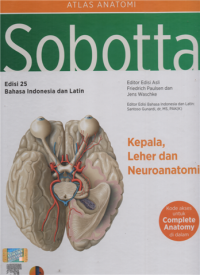 Image of Atlas anatomi sobotta kepala, leher dan neuroanatomi ed.25 jil 3 bahasa indonesia dan latin