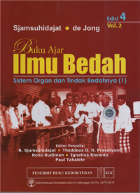 Image of Buku ajar ilmu bedah : sistem organ dan tindak bedahnya (1) vol 2