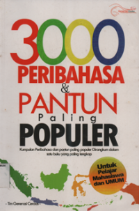 Image of 3000 Peribahasa & Pantun Paling Populer