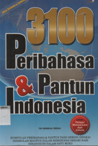 Image of 3100 Peribahasa & Pantun Indonesia
