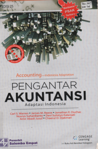 Image of Accounting- Indonesia adaptation Pengantar akuntansi adaptasi indonesia