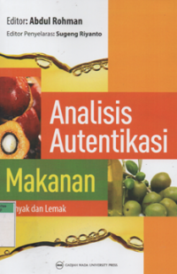 Image of Analisis autentikasi makanan minyak dan lemak