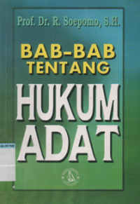 Image of Bab-bab tentang hukum adat