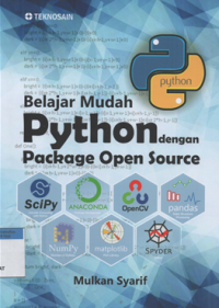 Image of Belajar mudah python dengan package open source