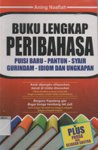 Image of buku lengkap peribahasa puisi baru,pantun,syair,gurindam