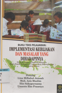 Image of Buku teks pelajaran: implementasi kebijakan dan masalah yang dihadapinya