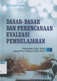 Image of Dasar-dasar dan perencanaan evaluasi pembelajaran