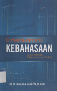 Image of Dimensi -dimensi kebahasaan