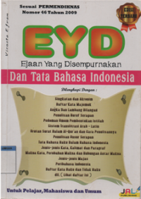 Image of Ejaan Yang di sempurnakan DAN TATA BAHASA INDONESIA