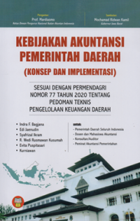 Image of Kebijakan akuntansi pemerintah daerah (konsep dan implementasi)