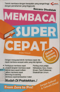 Image of membaca super cepat untuk semua orang