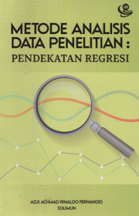 Image of Metode analisis data penelitian : pendekatan regresi