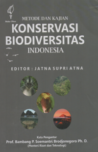 Image of Metode dan kajian konsercasi biodiversitas indonesia