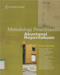 Image of Metodologi Penelitian akuntansi Keperilakuan