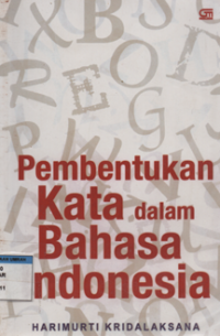 Image of Pembentukan Kata Dalam Bahasa Indonesia