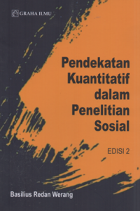 Image of Pendekatan kuantitatif dalam penelitian sosial ed.2