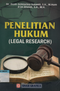 Image of Penelitian Hukum: Legal Research