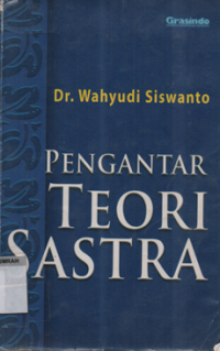 Image of Pengantar teori sastra