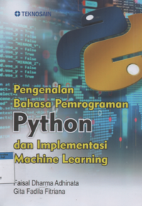 Image of Pengenalan bahasa pemrograman python dan implementasi machine learning