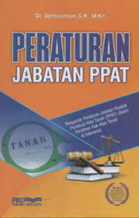 Image of Peraturan jabatan PPAT