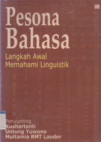 Image of pesona bahasa langkah awal memahami linguistik
