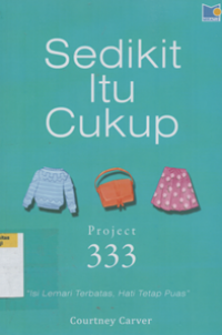 Image of Sedikit itu cukup project 333 isi lemari terbatas, hati tetap puas
