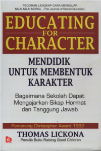 Image of Educating for character mendidik untuk membentuk karakter