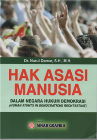 Image of Hak asasi manusia : dalam negara hukum demokrasi (human rights in democratiche rechtsstaat )