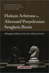 Image of Hukum arbitrase dan alternatif penyelesaian sengketa bisnis dilengkapi arbitrase online dan arbitrase syariah