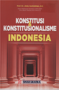 Image of Konstitusi & Konstitusionalisme indonesia