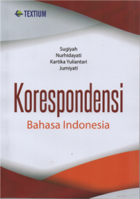 Image of Korespondensi bahasa indonesia