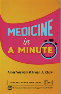 Image of Medicine in a minute